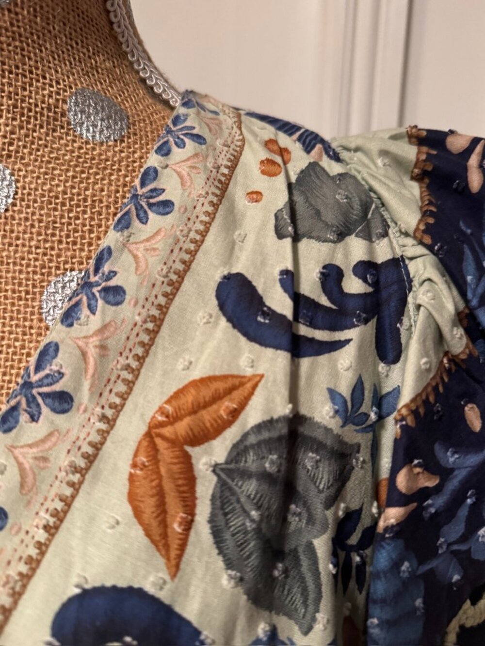 FARM Rio Ocean Tapestry Maxi Dress S - Picture 4 of 7